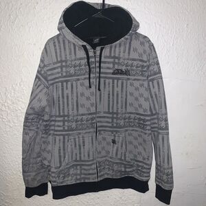 Vintage Y2K Hart & Huntington Fleece Lined Full Zip Hoodie M